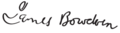 James Bowdoin Signature