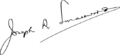 Joey Smallwood Signature