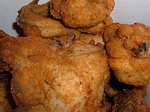 KFC Original Recipe chicken in bucket
