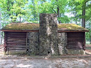LRWalls-Chambers Park Log Cabin Ext3