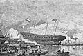 Launch of Kayo Maru in Dordrech 1865