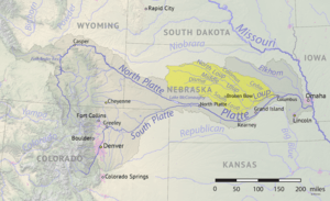 Loup River basin map.png