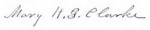 Mary H. G. Clark signature.png