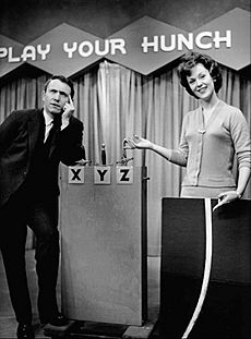 Merv Griffin Liz Gardner Play your Hunch 1960
