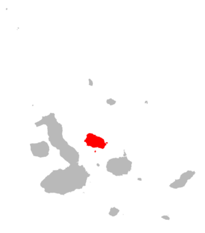 Microlophus jacobi distribution.svg