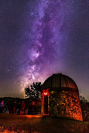 Milky way - Bays Mountain Park - Astronomy night viewing event (30543470575)