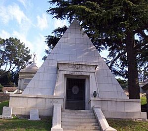 Miller Crypt - Mountain View Cemetery Oakland California