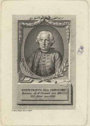 Moreno de Tejada-Retrato de José Francisco de Isla