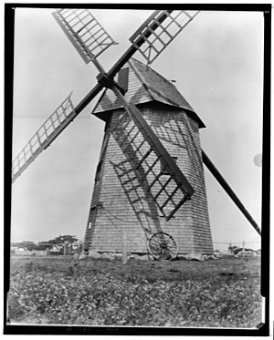 Nantucket Windmill - Frank C. Brown, Photographer, 1935