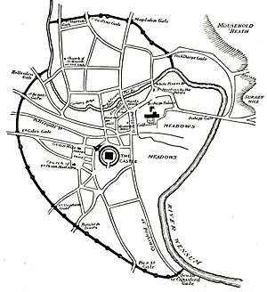 Norwich at the time of Kett's Rebellion
