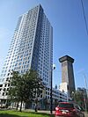 Odeon and Plaza Tower, New Orleans, 10 August 2021.jpg