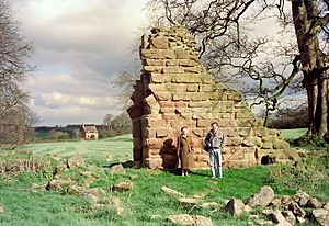 Old Madely Manor remains, Staffordshire
