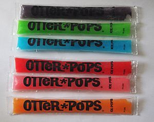 Otter Pops six flavors - frozen
