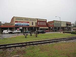 Plains downtown storefronts (2011)