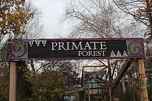 Primate Forest Entrance at the Toledo Zoo