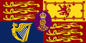 Proposed Personal Royal Standard of Edward VII