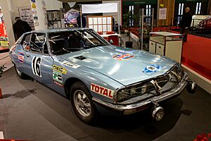 Rétromobile 2011 - Citroën SM Rallye du Maroc 1971 - 003