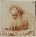 Rembrandt Seated Old Man