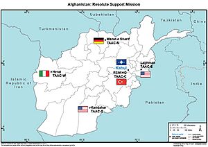 Resolute Support Map