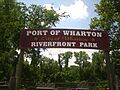 Riverfront Park in Wharton, TX IMG 1057
