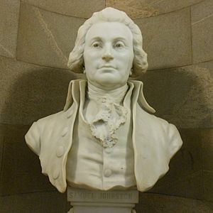 Samuel Johnston Bust