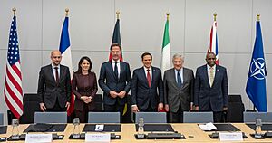 Secretary Rubio meets with European Quint Counterparts (54430131355)