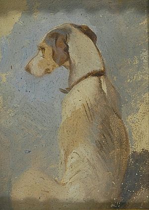 Sir Edwin Henry Landseer - Study of a Greyhound - Google Art Project.jpg