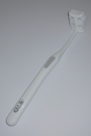Six-sided toothbrush