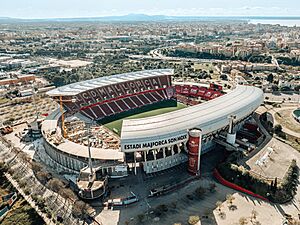 Spain mallorca palma stadium Estadi de Son Moix