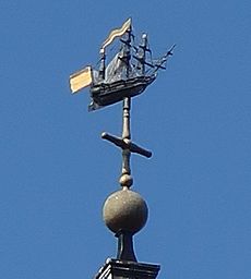 St Nicholas Cole Abbey weathervane