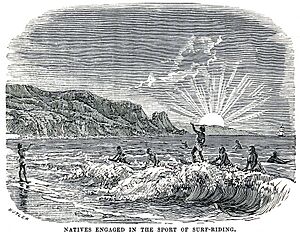 Surf-riding 1858