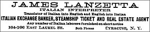 Syracuse 1908 italian-banker