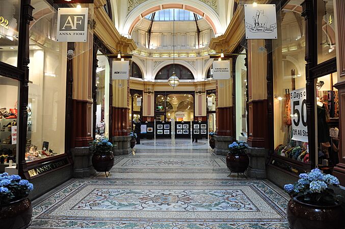 The Block Arcade interior, Melbourne