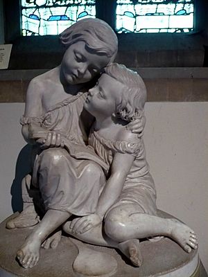 The Hardy Children. Monument in St. Mary's church - geograph.org.uk - 760352