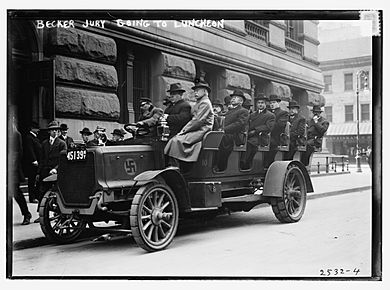 The Library of Congress - Becker jury going to luncheon (LOC)
