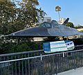 The Lockheed A-12 which is the CIA's S-71 in Exposition Park Los Angeles