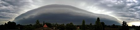 Thunderstorm panorama