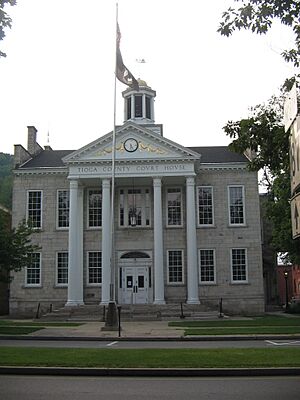 Tioga County, Pennsylvania Couthouse