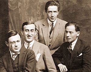 Tzara, Maxy, Vinea, Costin (1915)