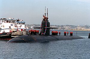 USS Chicago (SSN-721) returns from Desert Storm