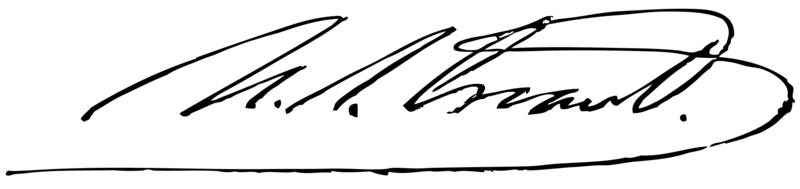 UlyssesSGrantSignature