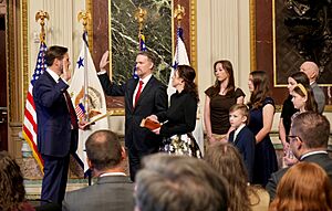 Vice President JD Vance swears in Jamieson Greer as U.S. Trade Representative