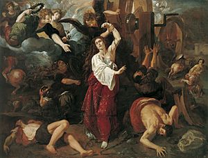 Vicente Castelló - The Martyrdom of St Catherine of Alexandria - WGA04541