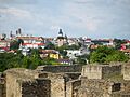 View on Suceava (Romania) from Fortess