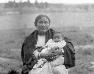 Viola & Agnes Chihuahua, Apaches, 1916