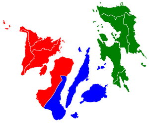 Visayas regions
