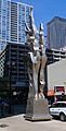 We Will sculpture by Richard Hunt 2005
