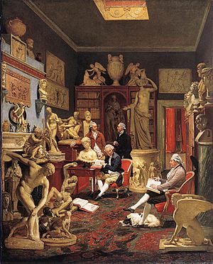 Zoffani, Johann - Charles Towneley in his Sculpture Gallery - 1782
