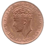 1941 Hong Kong One Cent Coin (Obverse).png