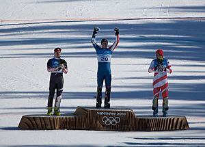 2010 Olympics - Mens Super Combined Medals cropped